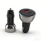 20W PD 3.0 Fast Car Charger USB-C + USB-A 5V/3A QC3.0 & SCP for Mobile Phone Camera Earphone & Smart Watch
