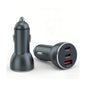 2 Pack 30W Triple Port Fast Car Charger | USB A + Dual Type C Aluminum+PC Heavy Duty Car Charger