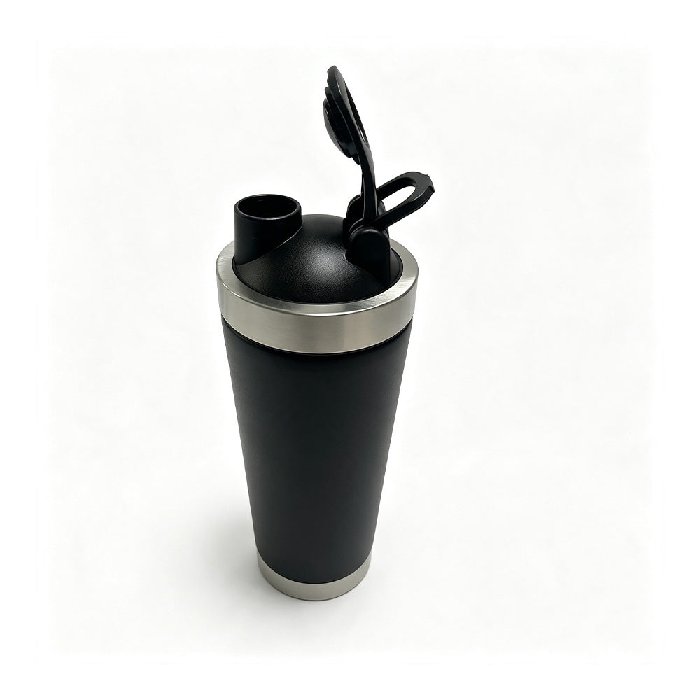 flip leak‑proof lid for 25oz stainless steel workout shaker bottle