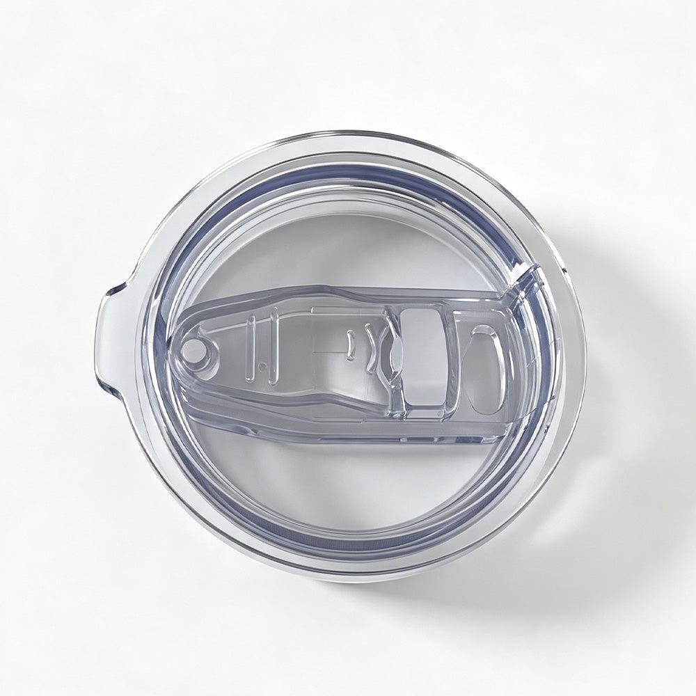 transparent tumbler lid close‑up view replacement part